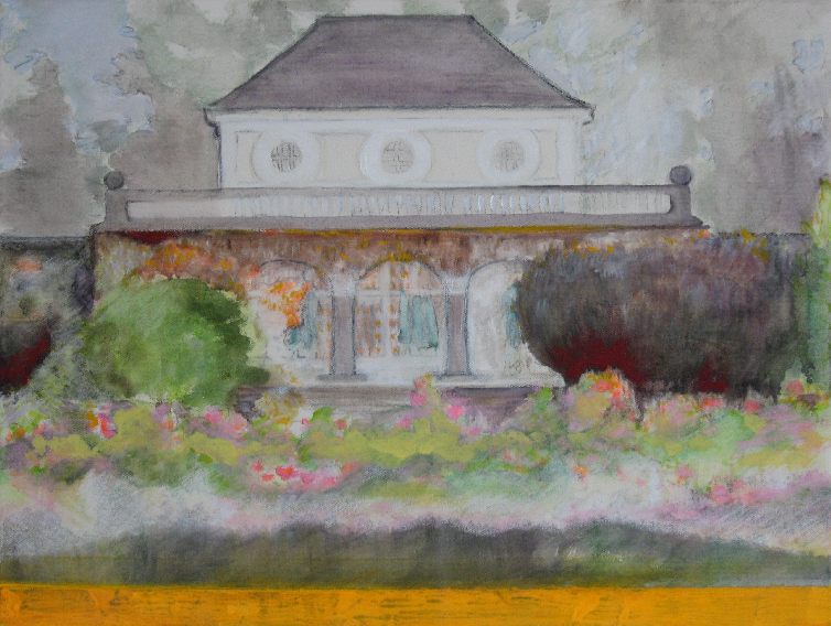 Letze Rosenblüte im Spätherbst – Botanischer Garten München. 2008.